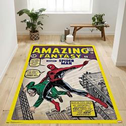 Marvel Comics Spider Man Area Rug Living Room And Bed Room Rug