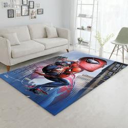 Marvel Comics Spider Man Avengers In The City Area Rug Living Room