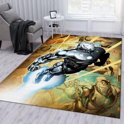 Marvel Comics Superior Iron Man Area Rug Living Room And Bed Room Rug Rug Regtangle Carpet Floor Decor Home Decor