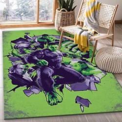 Marvel Mcu Avengers Incredible Hulk Bruce Banner Area Rug Living Room