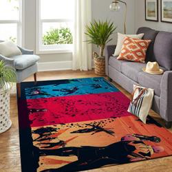 Marvel Superhero Area Rug Living Room Rug Home Decor Avengers Movie Ofd 19120717