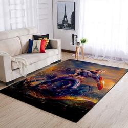Marvel Superhero Captain America Area Rug Living Room Rug Home Decor Movie Ofd 19091808