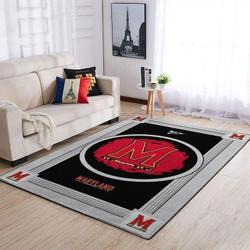 NCAA Maryland Terrapins Football Team Logo Carpet Rug Living Room 20030546 2