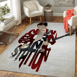 Matthew Bellamy Muse. Music Artwork Art For Fans Area Rug Living Room Carpet Rug Regtangle Carpet Floor Decor Home Decor
