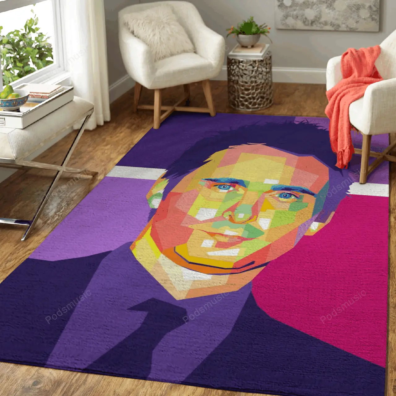Matthew Bellamy Music Art For Fans Area Rug Living Room Carpet Rug Regtangle Carpet Floor Decor Home Decor