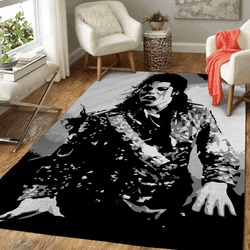 Mc Jackson Illustration Music Stage Art For Fans Area Rug Living Room Carpet Rug Regtangle Carpet Floor Decor Home Decor
