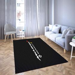 Mclaren Logo Area Rug Black Living Room Carpet Rug Regtangle Carpet Floor Decor Home Decor