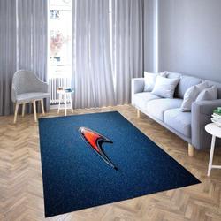 Mclaren Logo Area Rug Red & Blue Living Room Carpet Rug Regtangle Carpet Floor Decor Home Decor