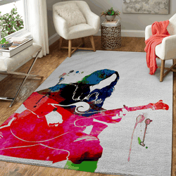 Melissa Watercolor Music Legends Art For Fans Area Rug Living Room Carpet Rug Regtangle Carpet Floor Decor Home Decor