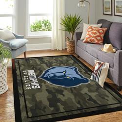 Memphis Grizzlies Nba 3 Rug Living Room Bedroom Rug Regtangle Carpet V11198
