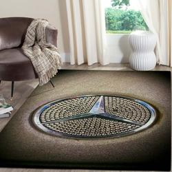 Mercedes Logo Supercars Area Rugs Living Room Carpet Fn161203 Rug Regtangle Carpet Floor Decor Home Decor
