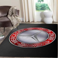 Mercedes Logo Supercars Area Rugs Living Room Carpet Fn161204 Rug Regtangle Carpet Floor Decor Home Decor