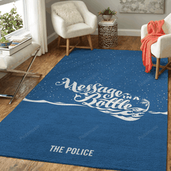 Message In A Bottle Music Art For Fans Area Rug Living Room Carpet Rug Regtangle Carpet Floor Decor Home Decor