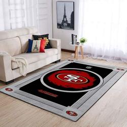 NFL San Francisco 49ers Football Team Logo Carpet Rug Living Room 20030578