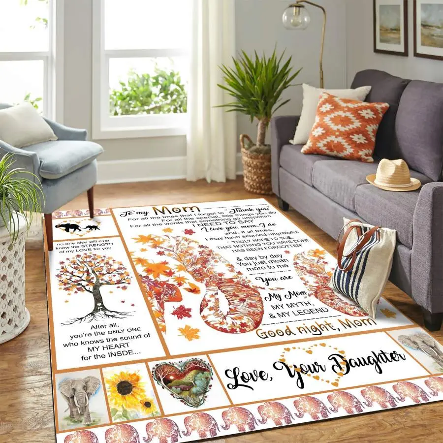 Living Room Rug Home Decor Room Carpet Sport Custom Area Floor Home Decor