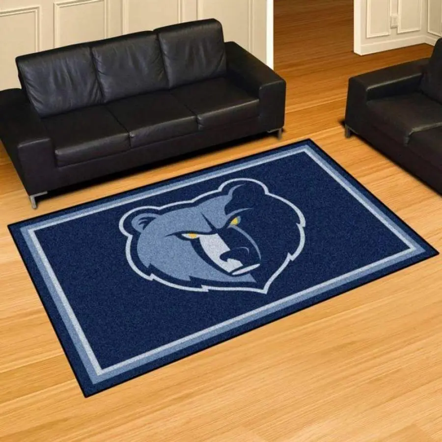 Memphis Grizzlies Nba Basketball Team Logo Carpet Rug Living Room 1912273