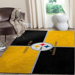 NFL Pittsburgh Steelers Team Logo Carpet Rug Living Room 200303B13