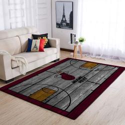NBA Miami Heat Basketball Area Rug Living Room Rug Team Logo Carpet V1790