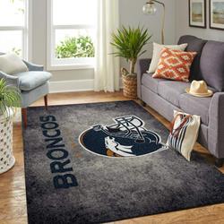 NFL Denver Broncos Home Decor Team Logo Carpet Rug Living Room F102112