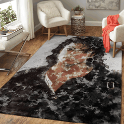 Michael Jackson American Singer King Of Pop Art Area Rug Area Rug Living Room Carpet Rug Regtangle Carpet Floor Decor Home Decor