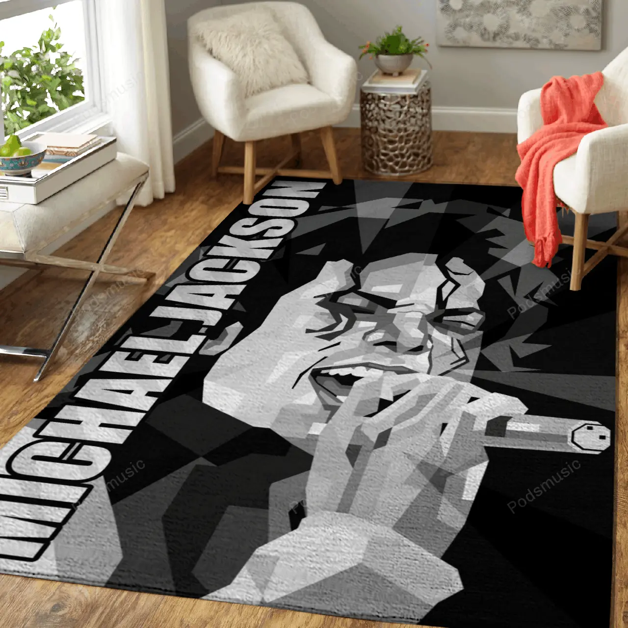 Michael Jackson Legendary Music Art For Fans Area Rug Living Room Carpet Rug Regtangle Carpet Floor Decor Home Decor