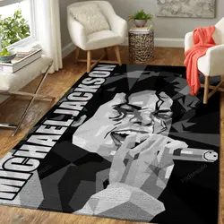 Michael Jackson Legendary Music Art For Fans Area Rug Living Room Carpet Rug Regtangle Carpet Floor Decor Home Decor
