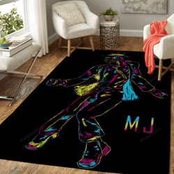 Michael Jackson Line Art Music Art For Fans Area Rug Living Room Carpet Rug Regtangle Carpet Floor Decor Home Decor