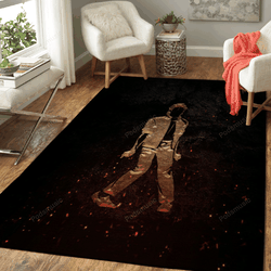 Michael Jackson Music Symbols Art For Fans Area Rug Living Room Carpet Rug Regtangle Carpet Floor Decor Home Decor