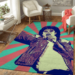 Michael Jackson Retro Retro Music Art For Fans Area Rug Living Room Carpet Rug Regtangle Carpet Floor Decor Home Decor