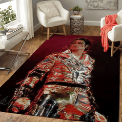 Michael Joseph Jackson American Singer Art For Fans Area Rug Area Rug Living Room Carpet Rug Regtangle Carpet Floor Decor Home Decor