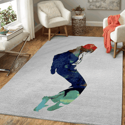 Michael Watercolor Music Legends Art For Fans Area Rug Living Room Carpet Rug Regtangle Carpet Floor Decor Home Decor