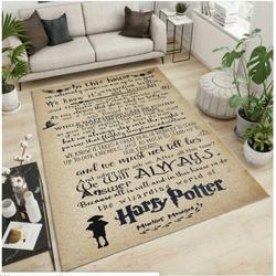 Harry Potter Carpet200303102 Home Decor Area Rug Living Room