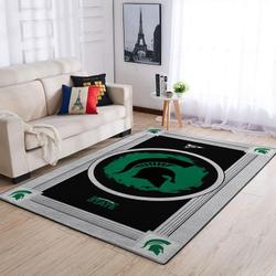 Michigan State Spartans Ncaa Living Room Carpet Rug Regtangle 1910071 2