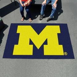 NCAA Michigan Wolverines Carpet Living Room Rug Regtangle Carpet V8319
