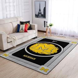 Michigan WolverinesNcaa Living Room Carpet 20030343 Rug Regtangle Decor