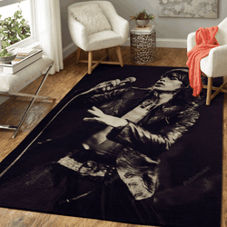 Mick Jagger And Mic Music Artist Art For Fans Area Rug Living Room Carpet Rug Regtangle Carpet Floor Decor Home Decor