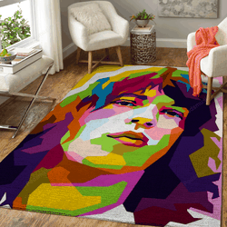 Mick Jagger Legendary Music Art For Fans Area Rug Living Room Carpet Rug Regtangle Carpet Floor Decor Home Decor