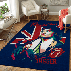 Mick Jagger Wpap Music Wpap Art For Fans Area Rug Living Room Carpet Rug Regtangle Carpet Floor Decor Home Decor