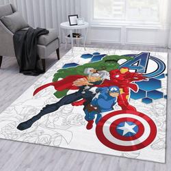 Mightiest Heroes 1 Area Rug Living Room And Bed Room Rug Rug Regtangle Carpet Floor Decor Home Decor