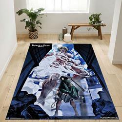 Mikasa Attack On Titan Area Rug Living Room And Bed Room Rug Rug Regtangle Carpet Floor Decor Home Decor