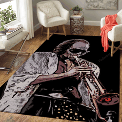 Miles Davis Music Art For Fans Area Rug Living Room Carpet Rug Regtangle Carpet Floor Decor Home Decor