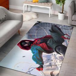 Miles Morales Movie Spider Man Into The Spider Rug Living Room
