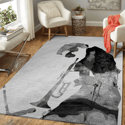 Miles Music Rock Stars Art For Fans Area Rug Living Room Carpet Rug Regtangle Carpet Floor Decor Home Decor