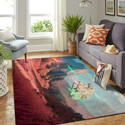Millennium Falcon Star Wars Area Rug Living Room Rug Home Decor Movie