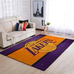 Los Angeles Lakers Area Rug Living Room Rug Home Decor NBA Team Logo 2003272