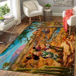 Mickey And Minnie Disney Factory Area Rug Living Room Rug Home Decor 2003273