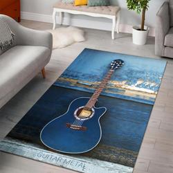 Guitar Music Rug Living Room Rug Home Decor Room Area Floor Home Decor