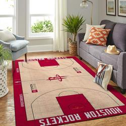 Houston Rockets Nba Basketball Team Logo Carpet Rug Living Room 200304115