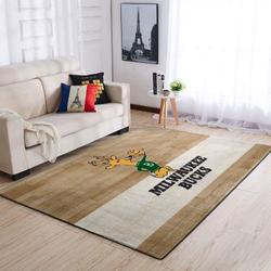 Milwaukee Bucks Area Rug Nba Carpet Living Room Rugs Rug Regtangle Carpet V4605