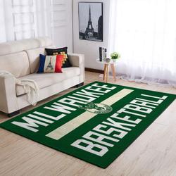 Milwaukee Bucks Area Rug Nba Carpet Living Room Rugs Rug Regtangle Carpet V4609